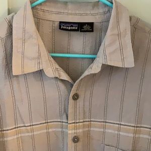 Patagonia cotton/poly shirt